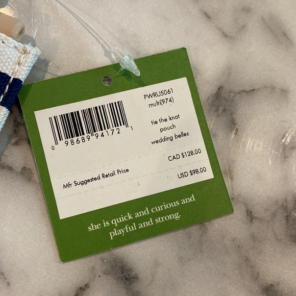 Kate Spade Tie the Knot Pouch - Picture 2 of 2